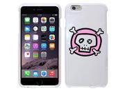 For Apple iPhone 6 Plus Pink Skull Case Cover