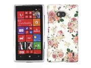 For Nokia Lumia Icon 929 Classic Florals Case Cover