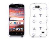 for ZTE Fanfare Nautical Anchors Phone Cover Case