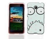 For Nokia Lumia 521 Polka Dot Monster Case Cover