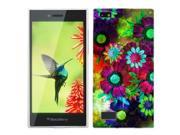 for Blackberry Leap Colorful Flowers Phone Cover Case