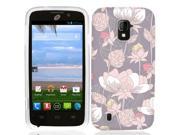 For ZTE Majesty Z796C Pastel Flowers Case Cover
