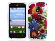 For ZTE Majesty Z796C Pressed Blossoms Case Cover