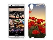 for HTC Desire 626 Poppy Flowers Phone Cover Case