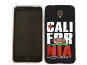 for Alcatel One Touch Conquest Black California Phone Cover Case