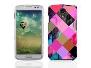 For LG L70 Realm Exceed 2 Color Checkers Case Cover