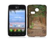for LG Sunrise Lucky Forrest Path Phone Cover Case