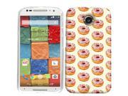 For Motorola Moto X 2nd Generation Donuts Case Cover