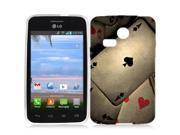 for LG Sunrise Lucky Poker Cards Phone Cover Case