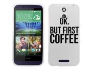 For HTC Desire 612 First Coffee Case Cover