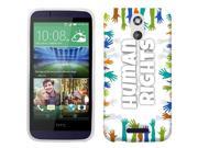 For HTC Desire 610 Human Rights Case Cover