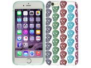 for Apple iPhone 6s Color Skulls Phone Cover Case