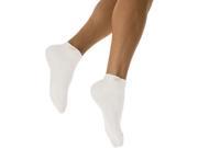 Solidea 0442A5 Active Power Advanced Micro Massage Ankle Socks Lg White