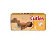 Cuties CR1001 Size 1 Baby Diapers 200 Case