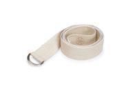 Gaiam 602 2307NATU Organic Cotton Yoga Strap Natural 6 Ft