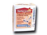 Tranquility 3096 TopLiner Booster Contour Pad Large Diaper 120 Case