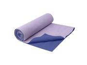 Gaiam 05 59268 Restore No Slip Yoga Towel Deep Purple