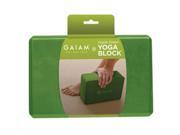 Gaiam 05 59186 Restore Yoga Block Apple Green