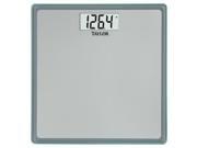 Taylor 7558S 400 lb Silver Glass Platform Scale