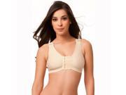 Isavela BR01 Support Bra With 1 Elastic Band 3XL Beige