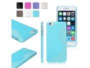 Grip Candy Shell Soft Flexible TPU Snap on Case for 2014 Apple 5.5 iPhone 6 Stylus Screen Protector Cleaning Cloth
