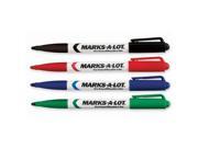 Pen Style Dry Erase Markers Bullet Tip Assorted 4 Set