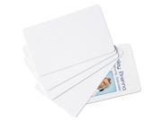 Blank ID Cards CR80 Size 30 mil 2 1 8 x3 3 8 100 PK WE