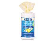 SCRUBS 90956EA Antimicrobial Hand Sanitizer Wipes Cloth 6 x 8 50 Canister