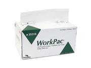 WorkPac All Purpose Wipers 2 Ply White 8.1 x 10 1 4 125 Box 2250 Carton CSD35318
