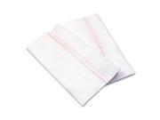 Busboy Durable Foodservice Towels White Red Stripe 12 1 4 x 24 150 Carton CSD35000