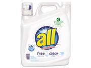 All Free Clear 2x Liquid Laundry Detergent Unscented 162 oz Bottle 2 Carton DVOCB461391