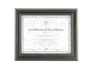 Dimensional Solid Wood Frame 8 1 2 x 11 Pewter Frame