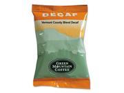 Vermont Country Blend Decaf Coffee Fraction Packs 2.2oz 50 Carton GMT5161