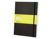 Classic Softcover Notebook Squared 10 x 7 1 2 Black Cover 192 Sheets HBGMSX15