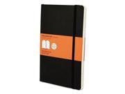 Classic Softcover Notebook Ruled 8 1 4 x 5 Black Cover 192 Sheets HBGMSL14