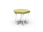 Hex Series Stool with Chrome Frame OFM66LEF Carton Qty 1