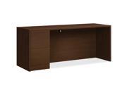 HON 10500 Series Left Credenza 72 x 24 x 29.5 Credenza 72 x 24 Work Surface Top 2 x File Drawer s Single P