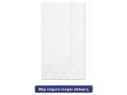 Dinner Napkins Paper 1 8 Fold Two Ply 15 x 17 White