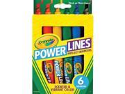 Power Lines Project Markers Scented 6 BX Ast CYO588195