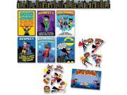 Creative Teaching Press Superhero Bulletin Brd Set Learning Superhero Theme Subject Multicolor 10 Pack CTC8885