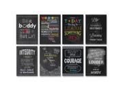 Creative Teaching Press Inspire U 8 Poster Pack 13.38 Width x 19 Height Multicolor CTC6686