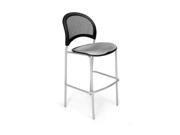Moon Cafe Height Silver Chair OFM338S2218 Carton Qty:2 Moon Cafe Height Silver Chair OFM338S2218 Carton Qty:2
