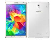 Samsung Galaxy Tab S 8.4 T705 Dazzling White Tablet with voice calling feature 3GB RAM Quad core 1.9 GHz Quad Core 1.3 GHz 8MP and fingerprint sensor