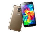 Samsung Galaxy S5 Duos SM G900FD 16GB Dual Sim Gold FACTORY UNLOCKED 5.1 Full HD 16MP IP67