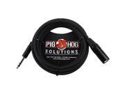 Pig Hog Solutions 25 Balanced Cable with TRS M to XLR M Connector PX TMXM25