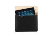 M Edge Canvas Slip Sleeve for Apple iPad Black with Tan PADSL1CB