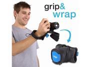 Miggo Padded Wrist Camera Grip and Wrap for CSC Black Blue