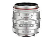 Pentax HD DA 20 40mm F2.8 4 ED Limited DC WR Zoom Lens Silver 23010