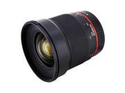 Rokinon 16mm F 2.0 ED AS UMC CS Lens for Canon EF S Mount 16M C