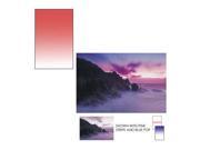 Lee Pop Red Soft Graduated Filter 4x6 Resin PRGS
